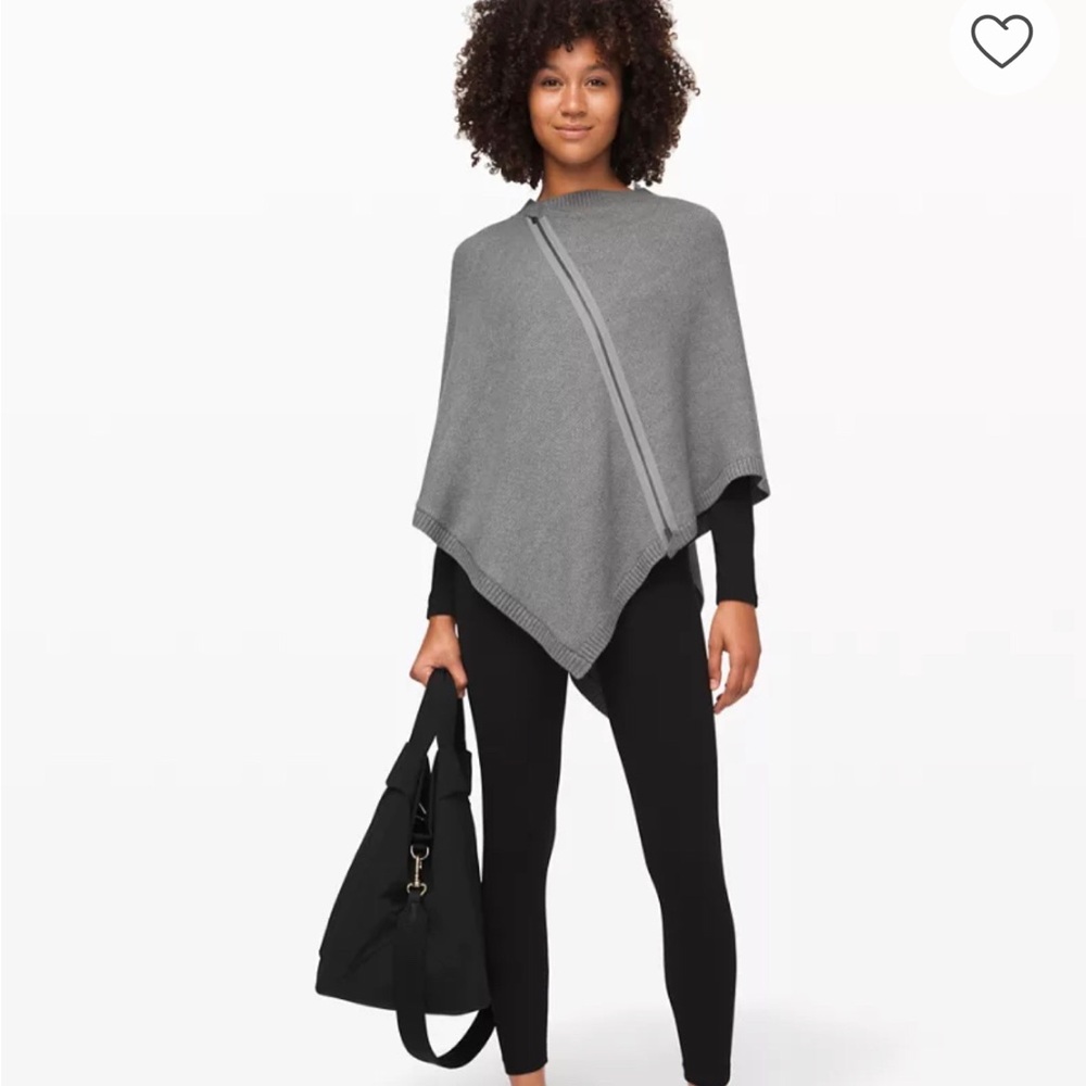 Lululemon on the go poncho